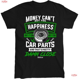 【🔥🔥】New เสื้อยืด ผ้าฝ้ายแท้ พิมพ์ลาย Styln Money Buys Car Parts Happiness แฟชั่นสําหรับผู้ชาย
 เสื้อยืดผู้ชาย ดพิมพ์ล