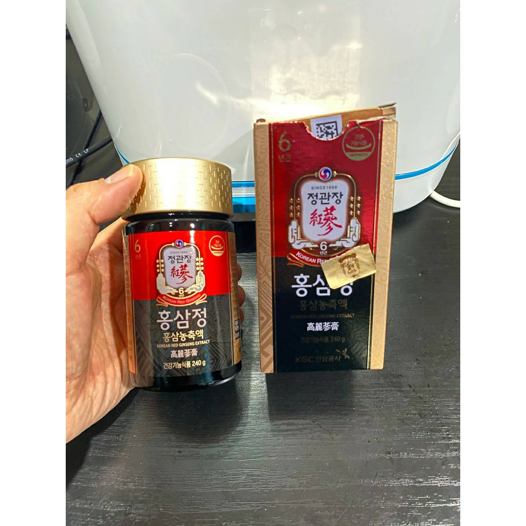 ภาพสินค้าโสมแดงเกาหลี ชนิดสกัดเข้มข้น KGC Cheong Kwan Jang Korean Red Ginseng Extract 240g. อาหารเสริม โสม6ปี จากร้าน kgcthai1899 บน Shopee ภาพที่ 1