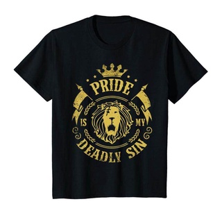 tshirtเสื้อยืดคอกลมฤดูร้อนWqds เสื้อยืดลําลอง แขนสั้น พิมพ์ลายอนิเมะ Seven Deadly Sins - Lion Sin Of Pride สไตล์คลาสสิก
