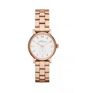 Marc By Marc Jacobs MBM3248 Baker Mini Rose Gold-Tone Ladies