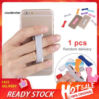 RXSC สายรัดนิ้วมือ กาวในตัว ยืดหยุ่น สำหรับติดโทรศัพท์มือถือ