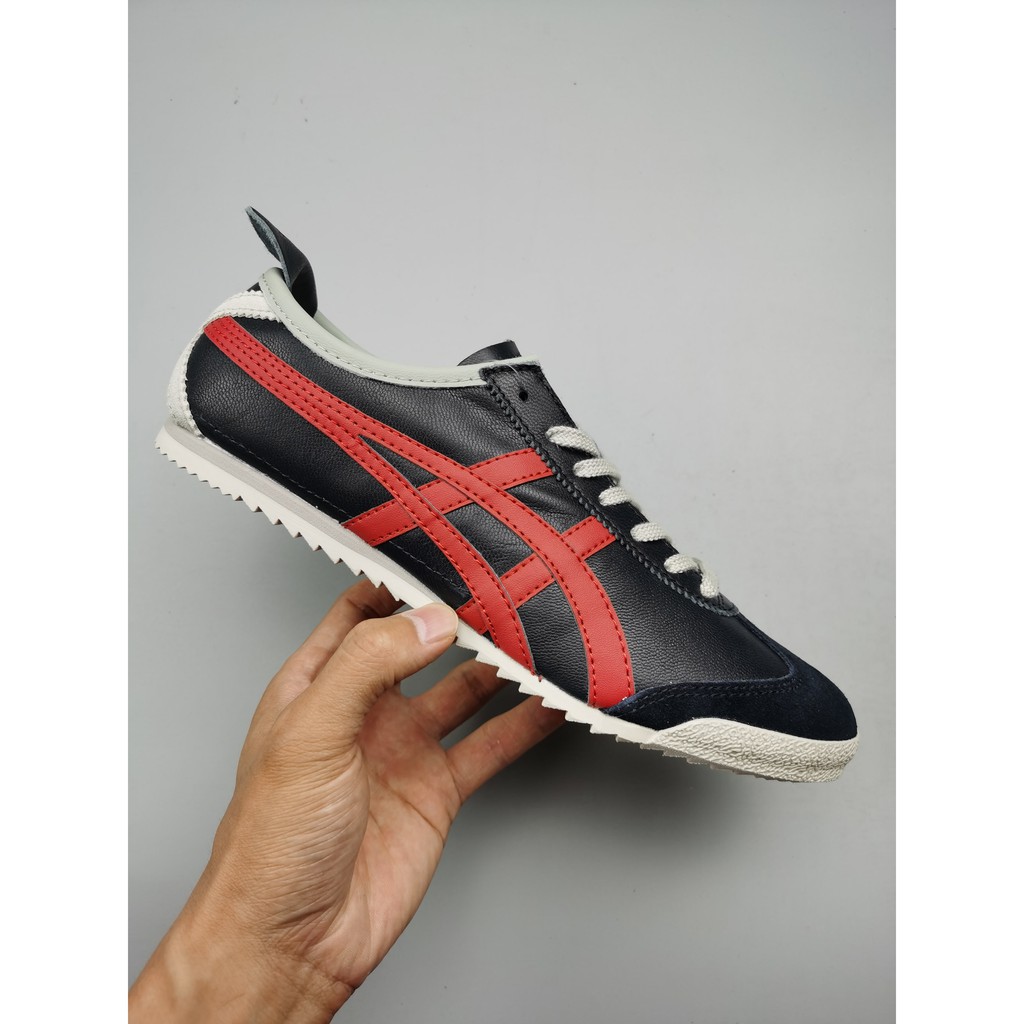 รองเท้า-onitsuka-tiger-nippon-made-โอนิซึกะ-สีแดงดำ-รองเท้าผ้าใบ