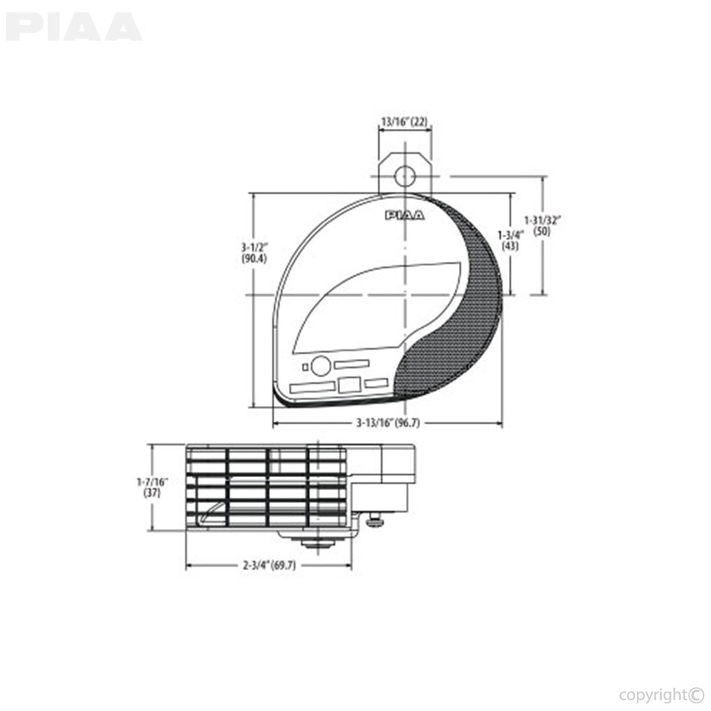 แตรไฟฟ้า-piaa-slender-400-500-hz