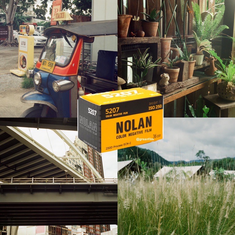 ภาพสินค้าฟิล์มหนังสี Nolan/ nolan50D / nolan250D / nolan500T 36 ภาพ จากร้าน greanfilm บน Shopee ภาพที่ 3