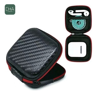 กระเป๋าหูฟังไฟเปอร์แบบมีซิป กระเป๋าเก็บหูฟังของหูฟัง QKZ Case Earphone Waterproof Carrying Hard Case headset