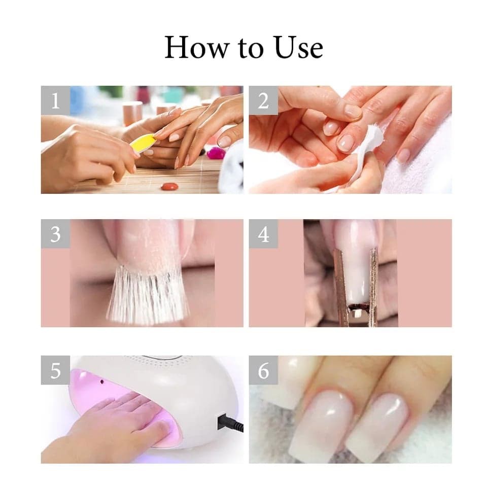 fiberglass-nails-เส้นไฟเบอร์ต่อเล็บ