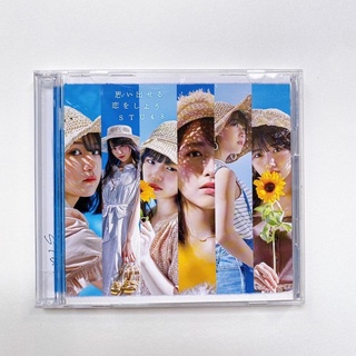 STU48 CD + DVD Single Omoidaseru Koi wo Shiyou ☘️🌏แผ่นแกะแล้ว ไม่มีโอบิ   Type A