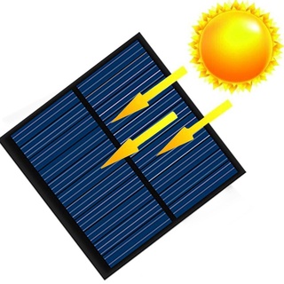 Mini 6V 1W Solar Panel Solar System DIY For Light Cell Toys Chargers J7A2 Phone