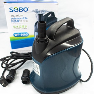 Pump SOBO WP-600D ปั้มน้ำ ปั้มแช่ ทำหน้ำตก น้ำพุ ปั้มจุ่ม ปั้มไดโว่5000 L/Hr กำลังไฟ 80w