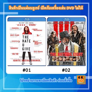 หนังแผ่น Bluray The Hate U Give (2018) Movie FullHD 1080p / หนังแผ่น Bluray The Hateful Eight (2015) 8 พิโรธ โกรธแล้วฆ่า