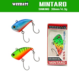 WEEBASS LURE เหยื่อปลั๊ก - รุ่น MINTARO SINKING 30mm/4.3g เหยื่อกระดี่ กระดี่