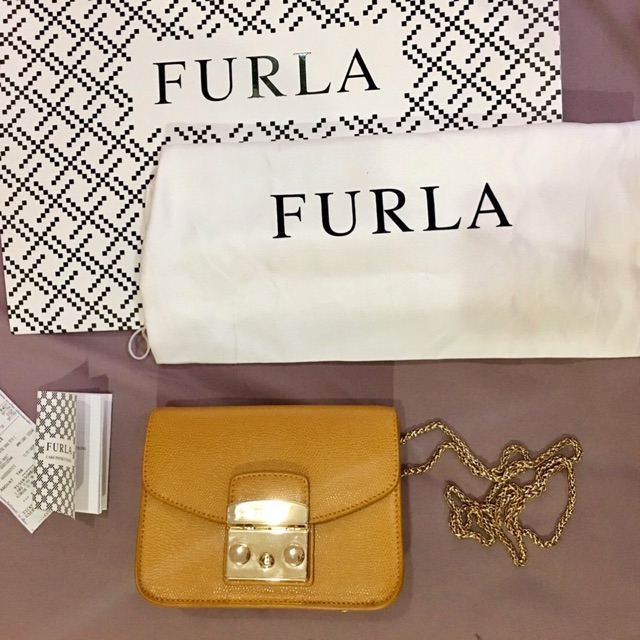 furla-bag-สีเหลืองมัสตาร์ด