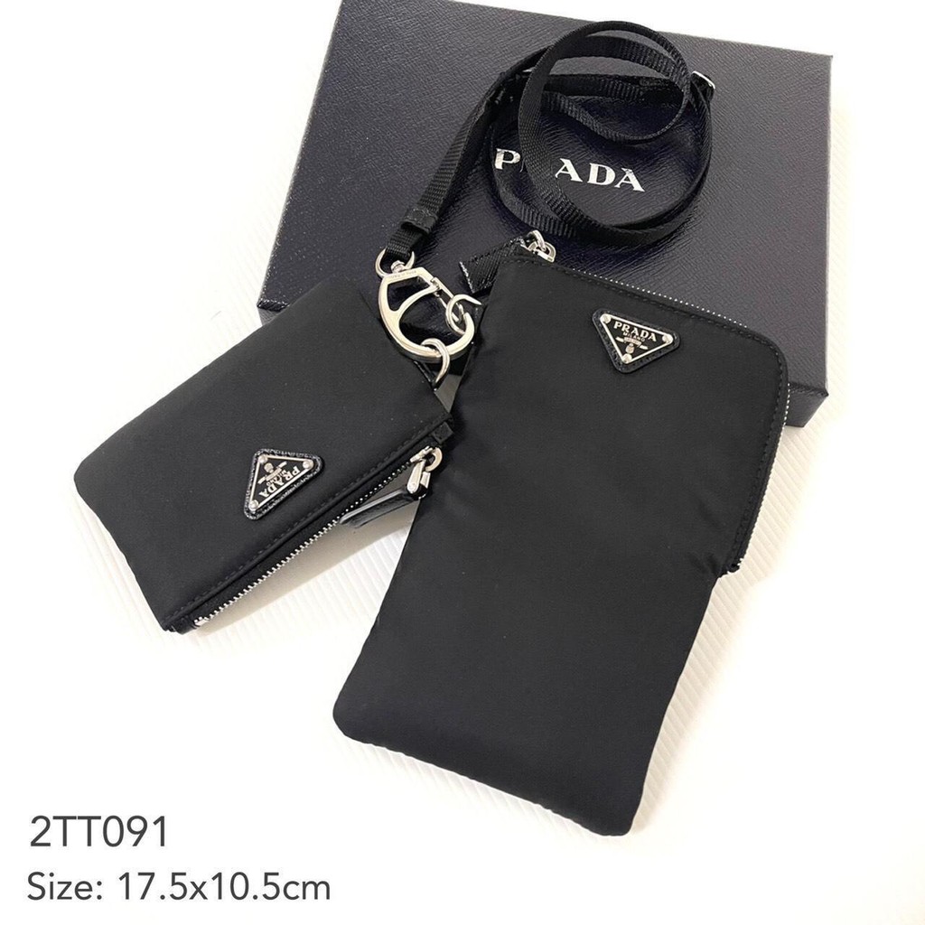 prada-phone-bag-ของแท้-100-ส่งฟรี