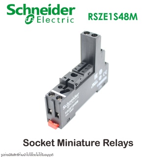 RSZE1S48M Schneider Electric miniature Relays Socket ขาเสียบรีเลย์ขนาดเล็ก Socket Relays Schneider Socket RSZE1S48M