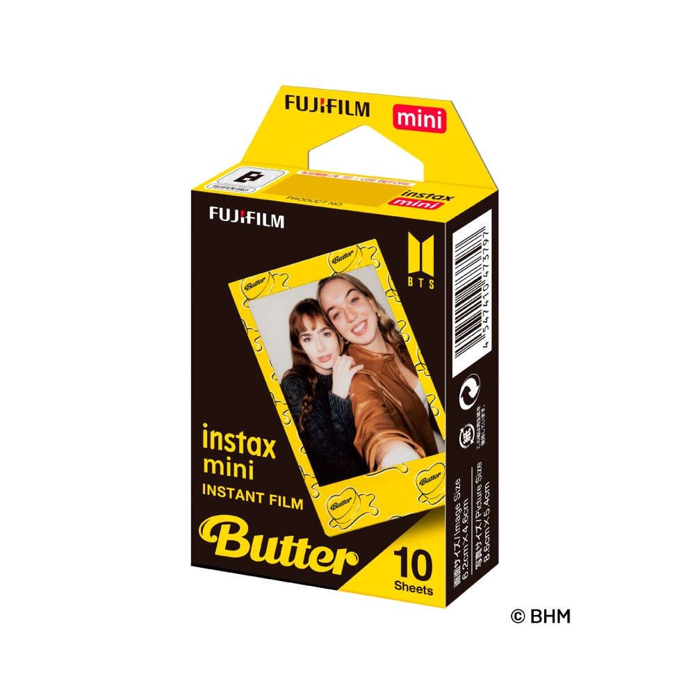 ภาพหน้าปกสินค้าFujifilm Instax mini Film BTS BUTTER ฟิล์ม 10 แผ่น - FUJI TH จากร้าน fuji_instax_official บน Shopee