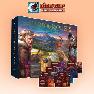 [ของแท้] Cartographers Heroes: Collectors Edition Board Game