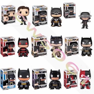 Funko POP DC ฟิกเกอร์แอกชัน ซูเปอร์ฮีโร่ / อัศวินมืด / DC / Marvel Batman Series ไวนิล ฟิกเกอร์ พวงกุญแจ ของเล่น