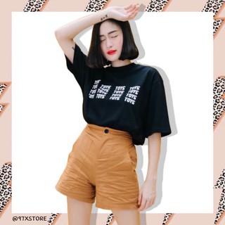 97X - oversize TOYS | เสื้อสีดำ เกาหลี เสื้อยืดโอเวอร์ไซส์ (พร้อมส่ง)