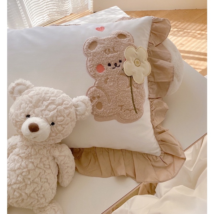 เก็บโค้ดหน้าร้าน-pre-order-ชุดเครื่องนอนลาย-teddy-bears-ผ้า-long-staple-cotton-100-0922