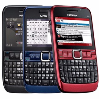 โทรศัพท์มือถือโนเกียปุ่มกด NOKIA E63 (สีแดง)  3G/4G  รุ่นใหม่2020