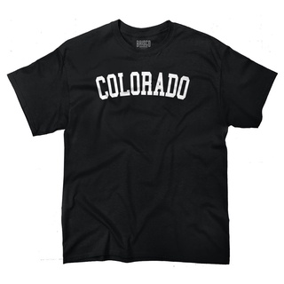 เสื้อยืดผ้าฝ้ายพิมพ์ลาย Bn3d9we23 เสื้อยืด ผ้าฝ้าย พิมพ์ลาย Colorado State Athletic Wear Q สําหรับผู้ชาย VVB32EW24666