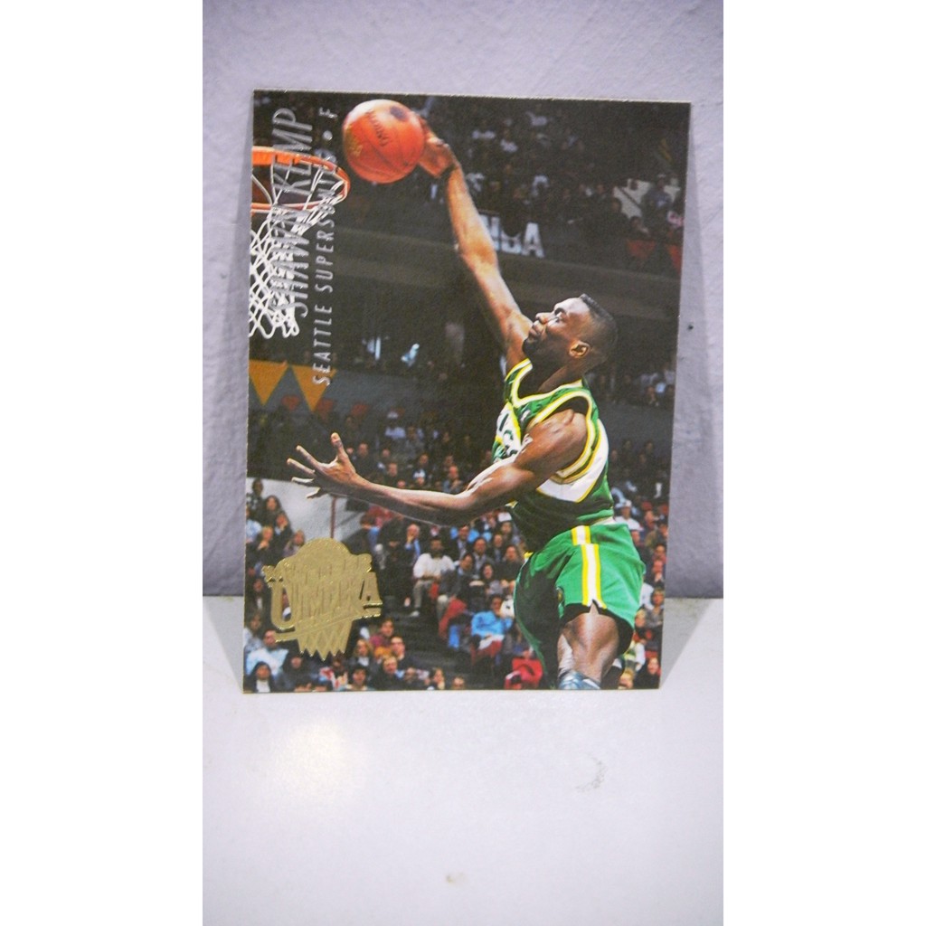 การ์ดซื้อขาย NBA Fleer Ultra 177 Shawn Kemp 9495 Shopee Thailand