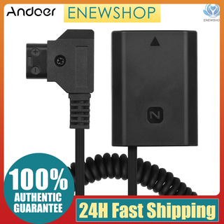 【Enew】อะแดปเตอร์แบตเตอรี่ Andoer D-Tap To Np-Fz100 Dc Coupler สําหรับกล้อง Sony A9 A7R3 A7M3 A7S3 A7Iii A7Rm3 A7Rm4 A7Sm3