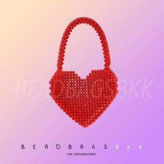 กระเป๋าลูกปัด Heartbeat #010019