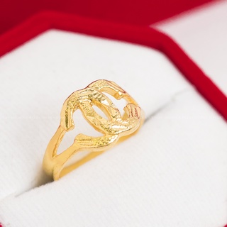 ภาพหน้าปกสินค้าGDJ แหวนทอง 2 สลึง / ค้าส่ง ทองโคลนนิ่ง ทองไมครอน ทองหุ้ม ทองเหลืองชุบทอง ทองชุบ GDR010-05 ที่เกี่ยวข้อง