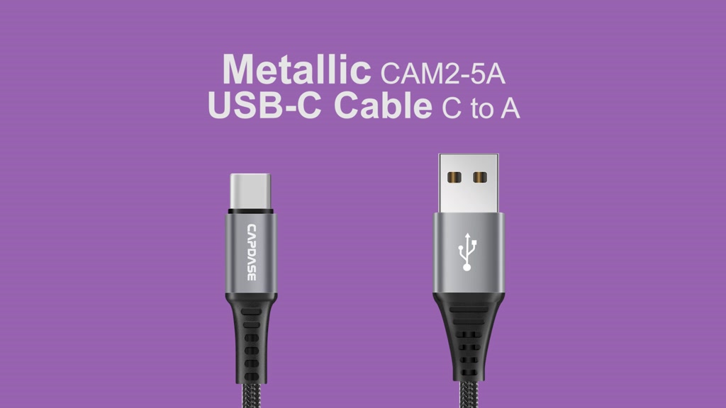 capdase-metallic-cam2-5a-usb-c-to-usb-a-sync-and-charge-cable-1-5m-5a