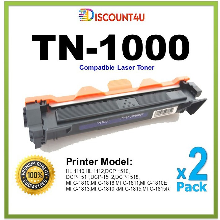 pack-2-discount4u-ตลับหมึกเลเซอร์เทียบเท่า-tn-1000-tn1000-t1000-for-brother-hl-1110-hl-1210-dcp-1510