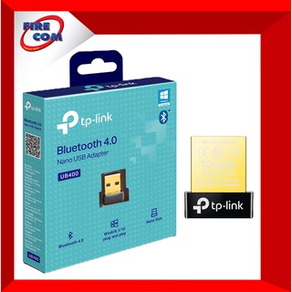 ตัวรับสัญญาณบลูทูธ BLUETOOTH TP-Link UB400(UN) Bluetooth4.0 Nano USB Adapter สามารถออกใบกำกับภาษีได้