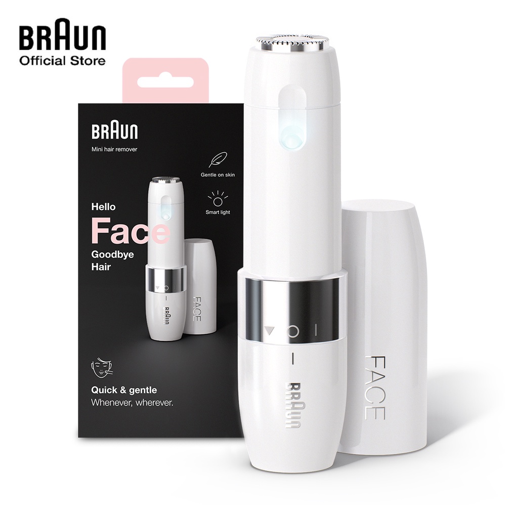 braun-เครื่องถอนขนไฟฟ้าบราวน์รุ่น-fs1000-face-mini-hair-remover