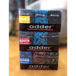 กางเกงในแอดเดอร์ Adder แพ็ค 3 ตัว คละลายคละสี ขอบหุ้ม