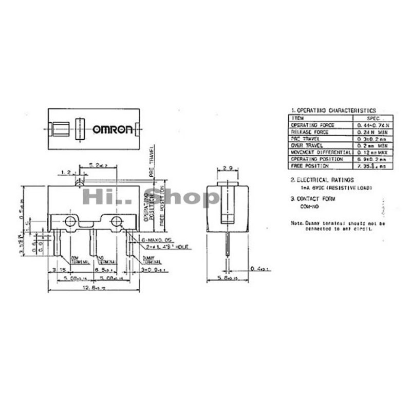 omron-เมาส์-micro-switch-d2fc-f-7n-เหมาะสำหรับ-logitech-mx518-mx510-g400-g403-g500-g520-g603-g703-g900