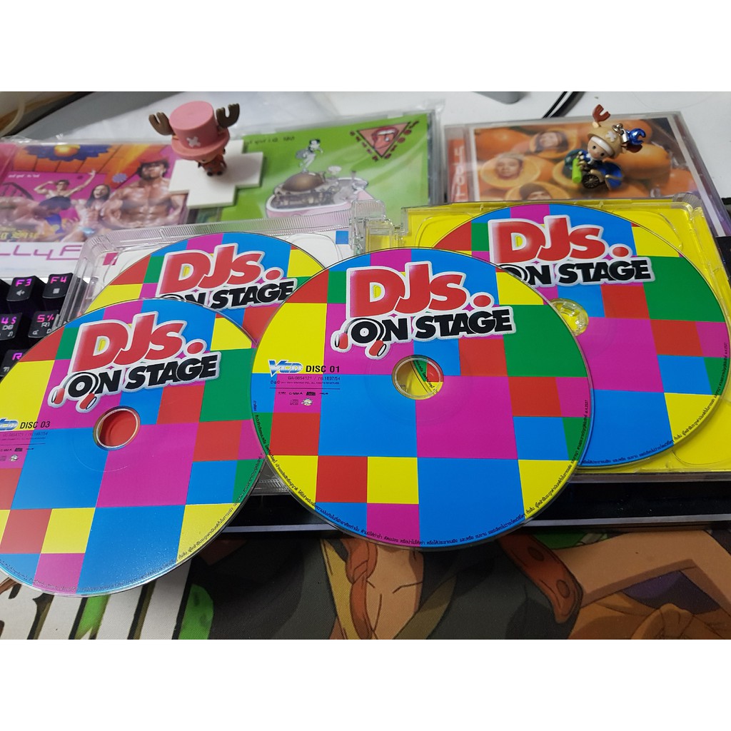 vcd-แผ่นเพลง-คอนเสิร์ต-djs-on-stage-มี-4-แผ่น