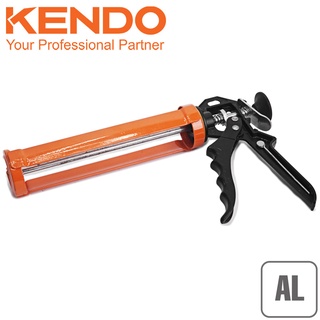 KENDO 45403 ปืนยิงกาวเปลือยแกนคู่ งานหนัก 9"/225mm