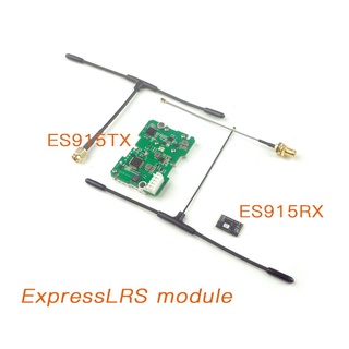 โมดูล+รีซีฟเวอร์บินไกล ExpressLRS ELRS ระบบ 900MHz HappyModel Micro TX Module ES915TX+ES915RX (JR Bay) TX12 TX16S QX7