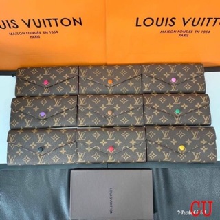 LV👛กระเป๋าตังค์ใบยาว แบรนด์เนม 💯