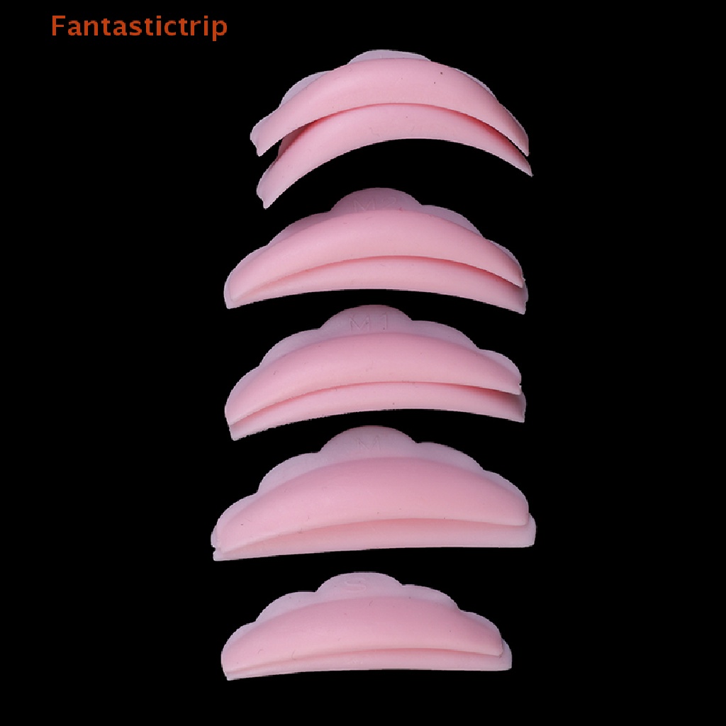 fantastictrip-10-ชิ้น-เซตซิลิโคน-ดัดขนตา-แผ่นรีไซเคิล-ขนตา-โล่-ลิฟท์-น่ารัก-ที่ดัดผม-แฟชั่น