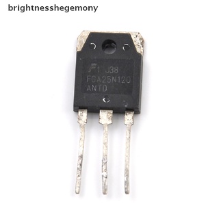 Bgth ทรานซิสเตอร์พาวเวอร์ IGBT 1200V FGA25N120 ANTD 25N120 1 ชิ้น