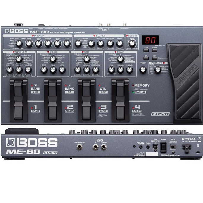 มัลติเอฟเฟคกีต้าร์-boss-รุ่น-me-80-guitar-multi-effects-เอฟเฟคกีต้าร์-ประกันศูนย์-1-ปี