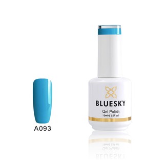 สีเจล Bluesky gel polish สีฟ้า A93