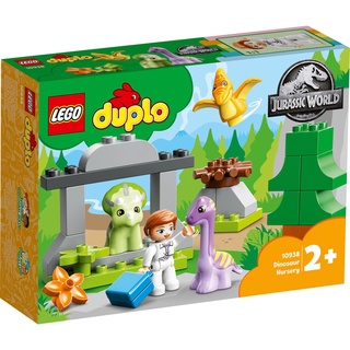 ของเล่นตัวต่อเลโก้ไดโนเสาร์ Jurassic World Duplo 10938 สําหรับเด็ก (27 ชิ้น)