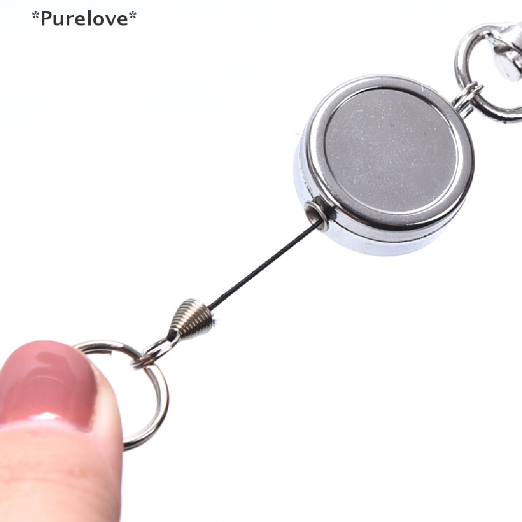purelove-พวงกุญแจคาราบิเนอร์-แบบดึงเก็บได้