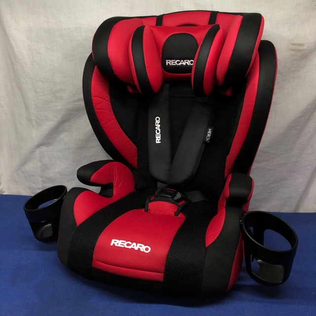 คาร์ซีท Recaro Start J1 สีแดง ดำ สำหรับเด็กอายุ 1 -12 ปีสภาพสวย