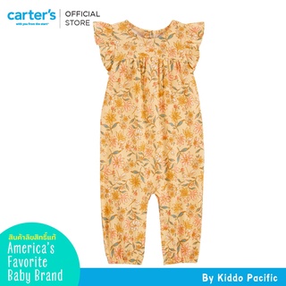 Carters Jumpsuit 1Pc Yellow-Floral L8 คาร์เตอร์เสื้อผ้าชุดจั๊มสูทมีลาย