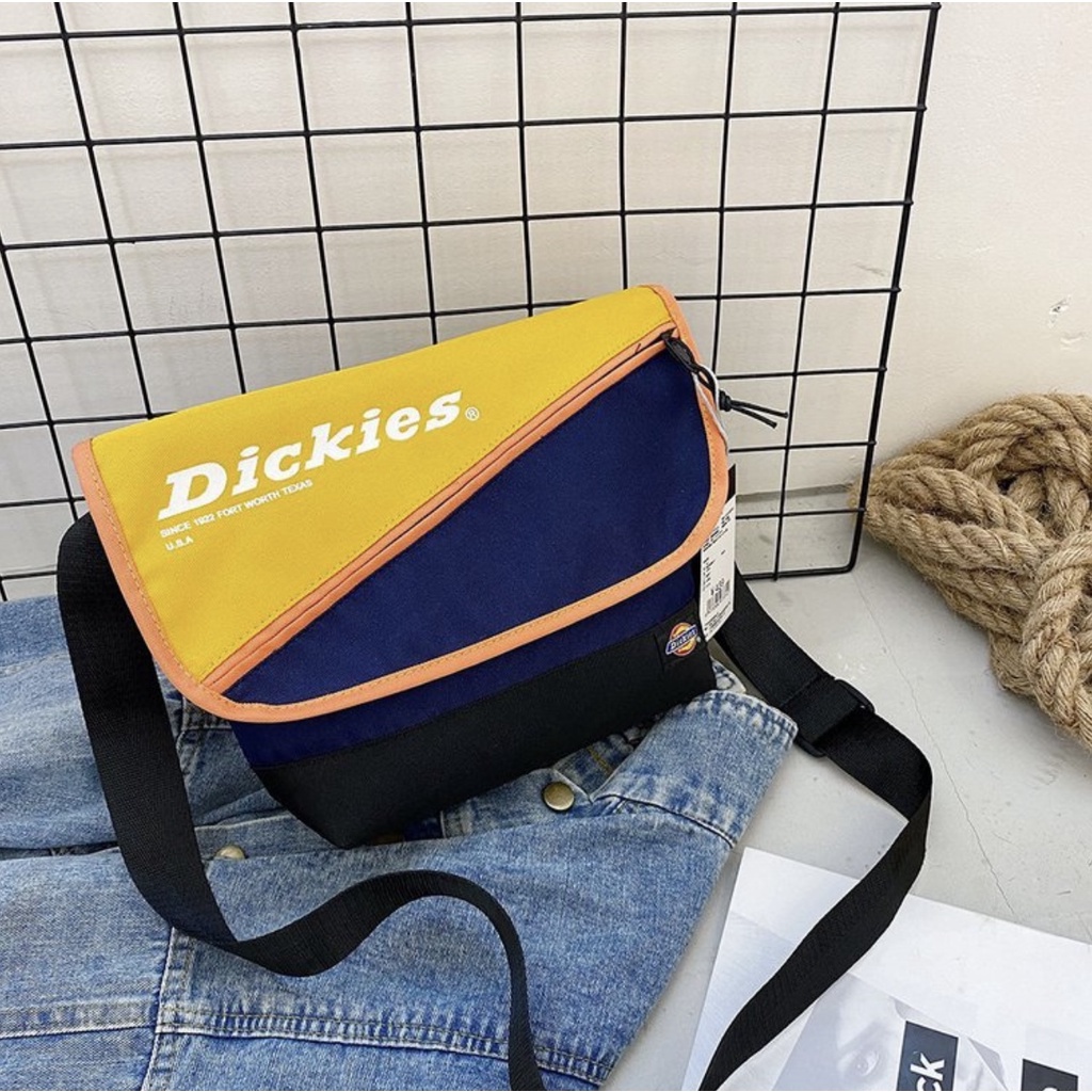 dickies-แท้-100-dickies-กระเป๋าสะพายสไตล์เกาหลีผู้ชาย-amp-แฟชั่นสำหรับผู้หญิงกระเป๋าไปเที่ยว