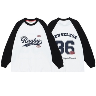 Butter up เสื้อสเวตเตอร์ “Rugby” Street Sweater