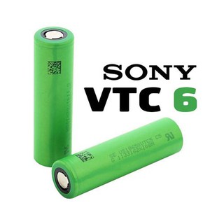 ถ่านชาร์จแบตแท้ Sony VTC6 US18650VTC 3000mAh (ของแท้) ถ่านชาร์จ 18650 Hight-Drain 30A แพค 1 ก้อน